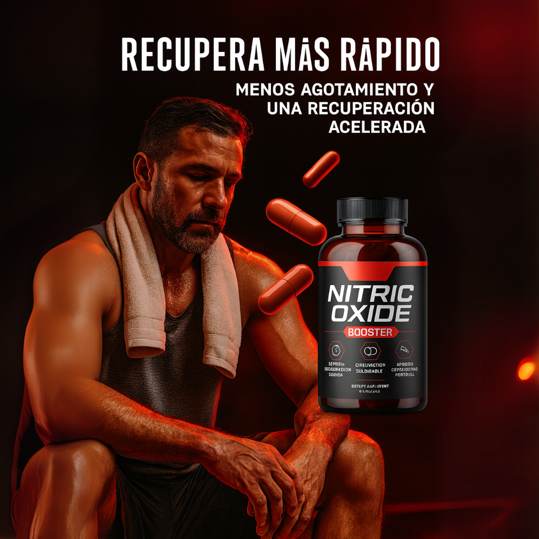 NITRIC OXIDE™ – MÁS FUERZA, MÁS RESISTENCIA ⚡ + ENVÍO GRATIS⚡