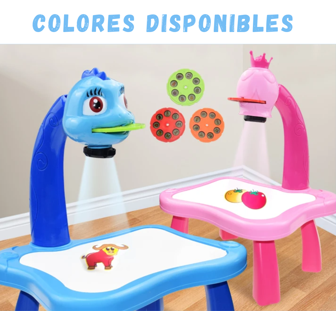 MESA SENSORIAL PINTALUZ ™:  PROYECTA, DIBUJA Y APRENDE JUGANDO + 3 REGALOS SOLO X HOY 🎁