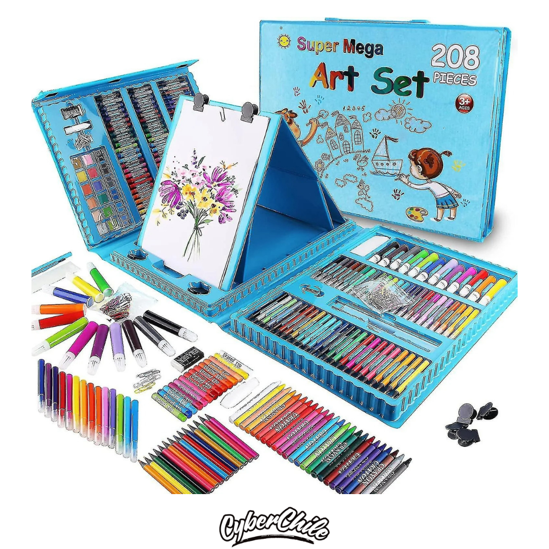SET DE ARTE " CREA Y SUEÑA ™ " 208 PIEZAS + ENVÍO GRATIS 🎁