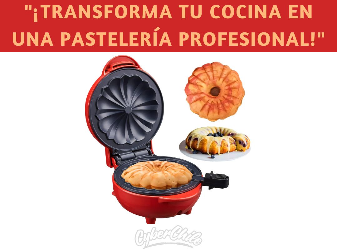 BUNDT ™: MÁQUINA PARA HACER QUEQUE COMO UN PROFESIONAL